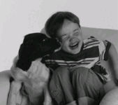 Boy with a Dog